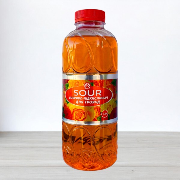 Добриво-підкислювач ґрунту, для троянд, Rost Sour, 1,2л
